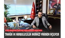 ATSO TAHKİM VE ARABULUCULUK MERKEZİ YAKINDA HİZMETE BAŞLIYOR